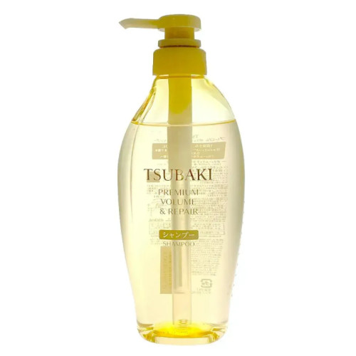 Шампунь Shiseido TSUBAKI Premium Объём и восстановление волос, 450 мл